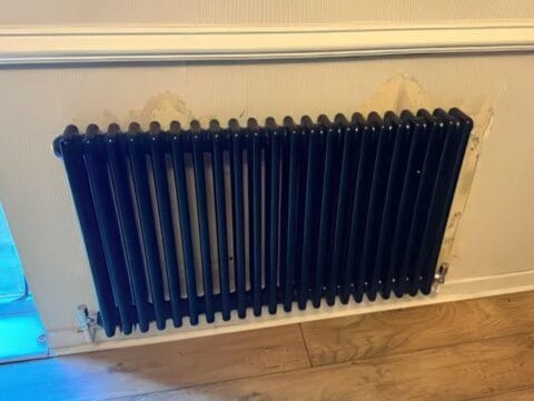 New Cast Iron Radiator Installation 2 Lyv2