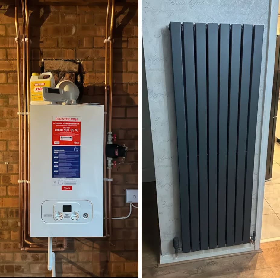 New Gas Combi Boiler Installation 2