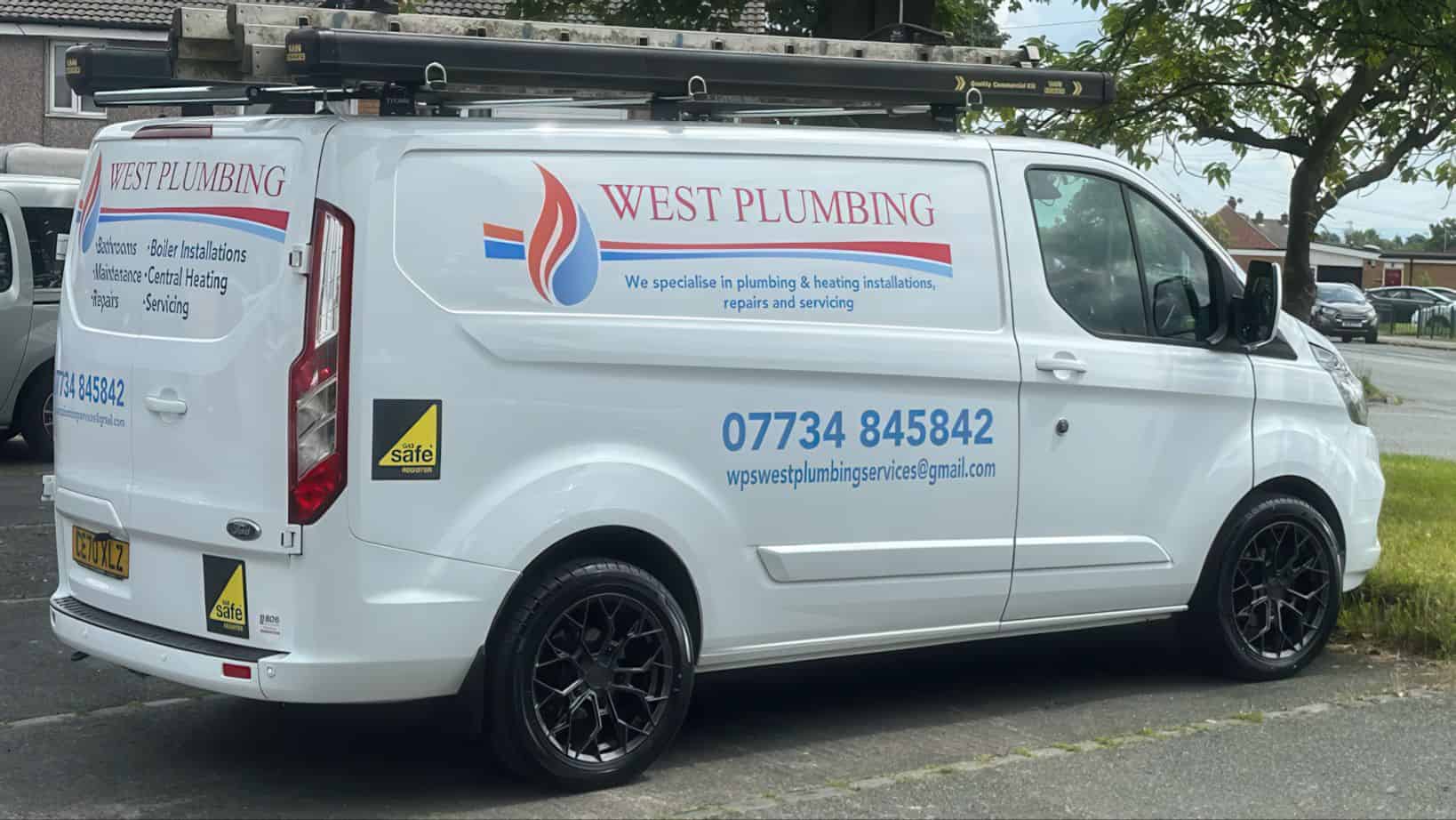 West Plumbing Company Vehicle Lyv2