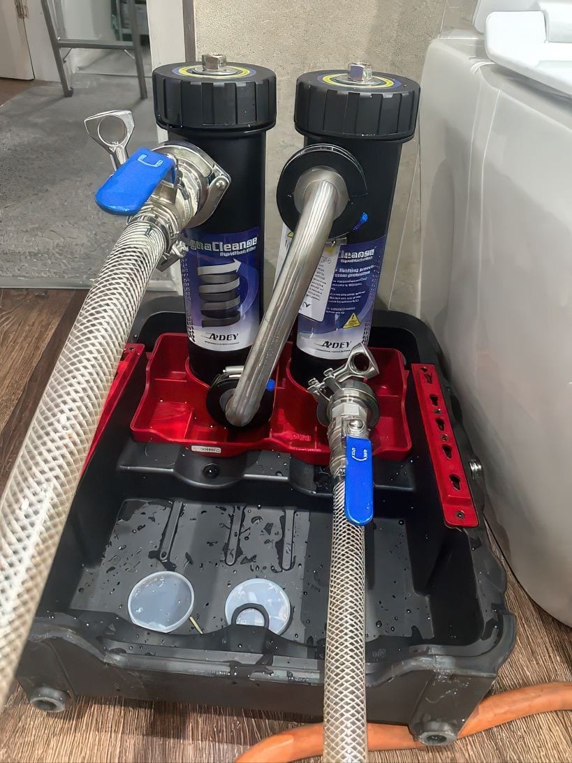 Power Flusing System Filters And Hose